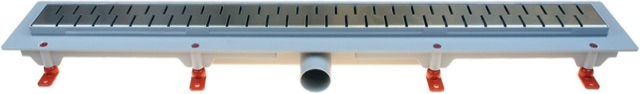 Podni linijski kanal 650 mm medium mat
